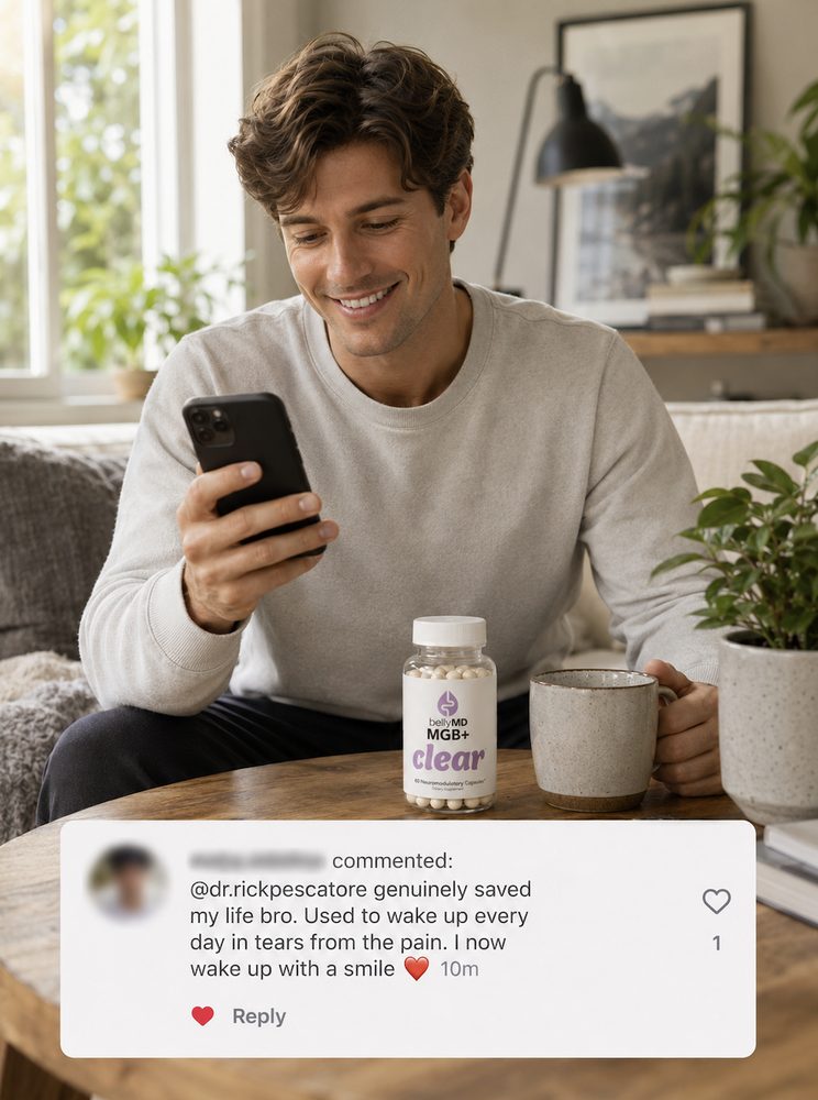 Customer testimonial: woke up in tears, now wakes up with a smile (Clear)
