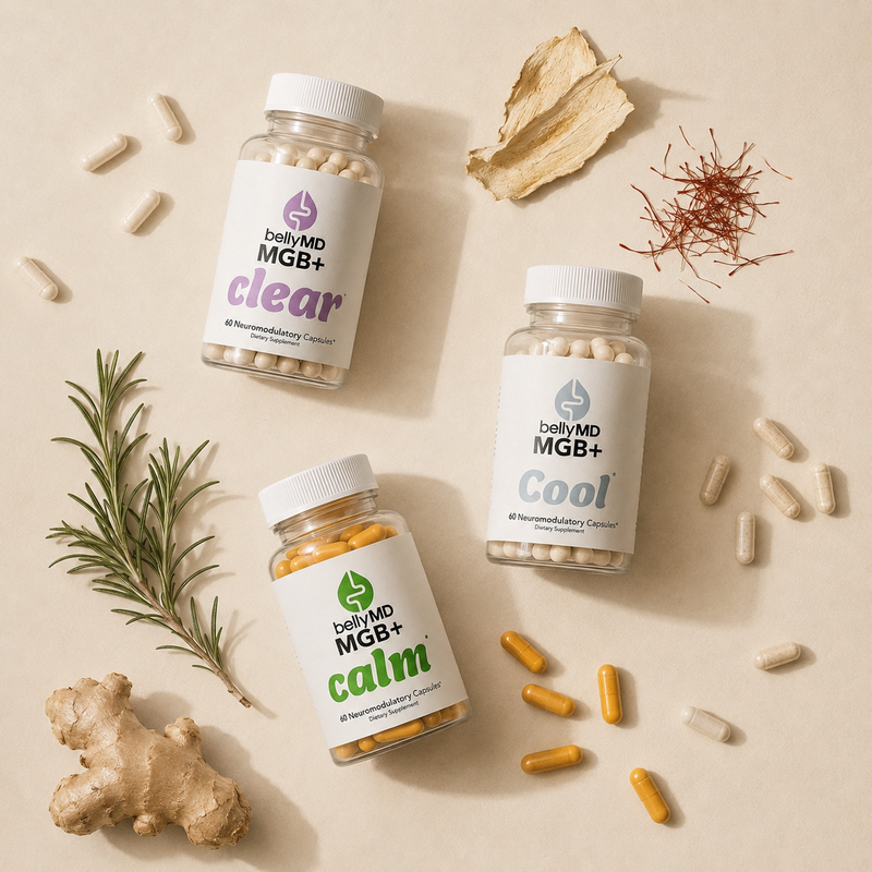 MGB+ Core Trio - Complete Gut-Brain Support