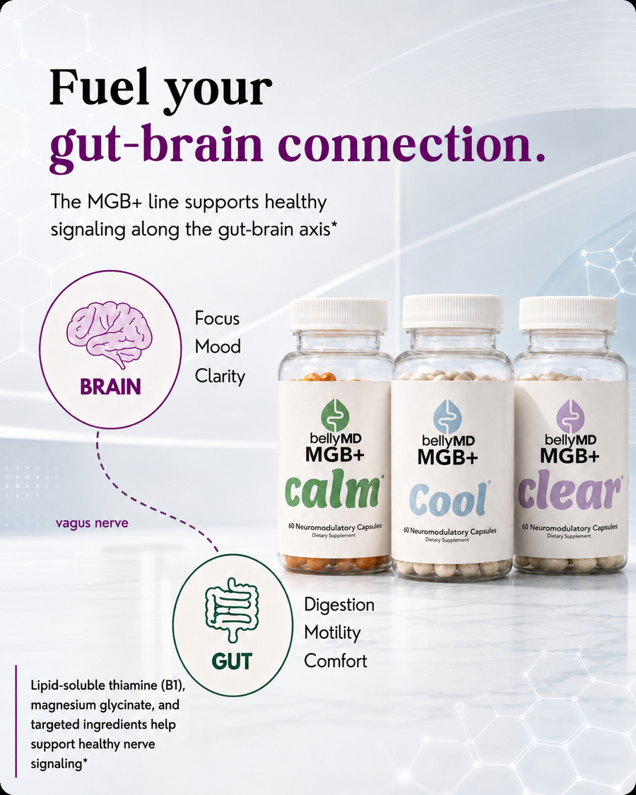 MGB+ Core Trio - Complete Gut-Brain Support