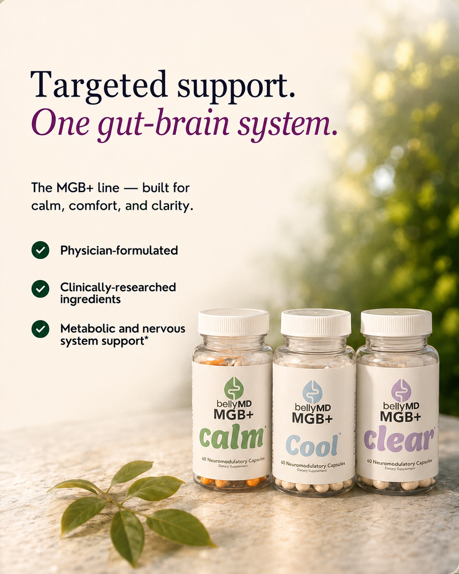MGB+ Core Trio - Complete Gut-Brain Support