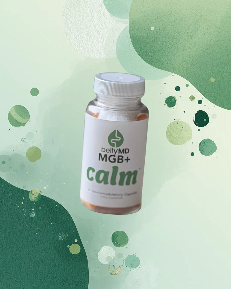 MGB+ Calm 3D bottle - physician-formulated gut-brain support