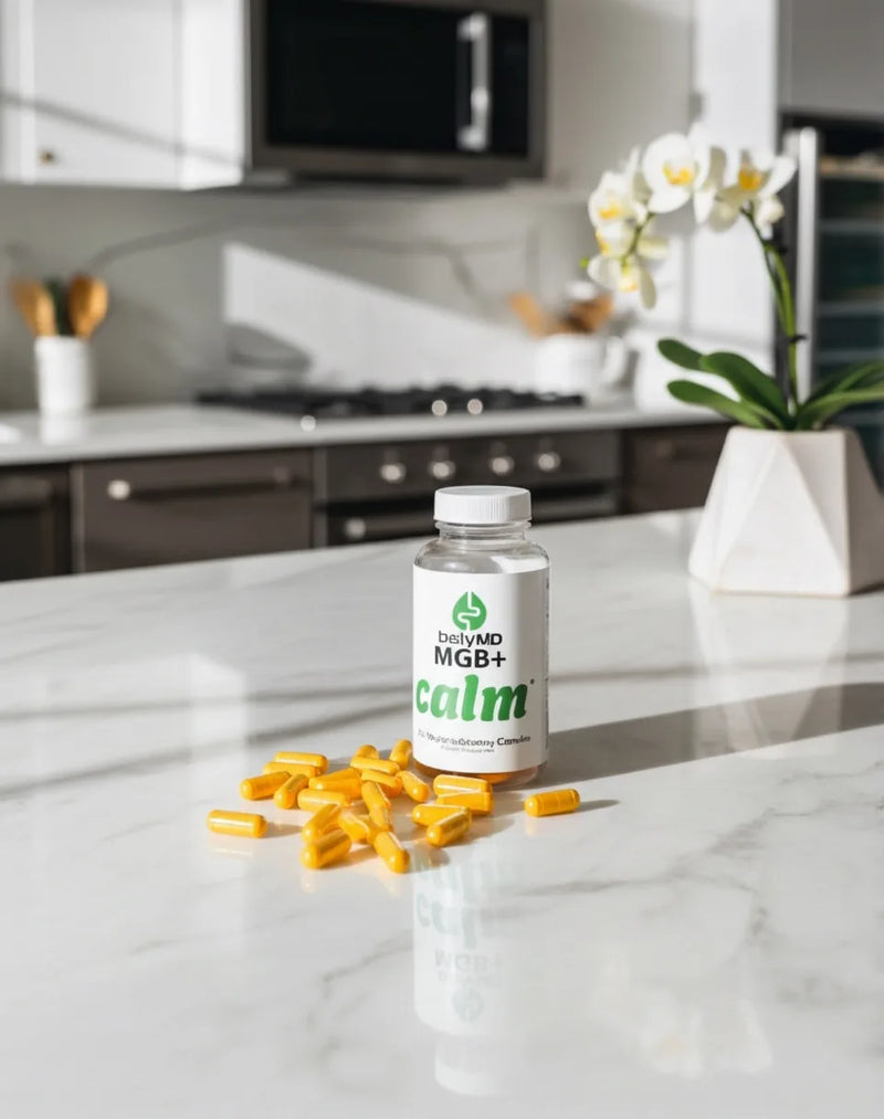MGB+ Calm capsules close-up