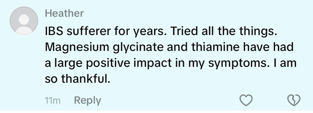 Real customer comment from social media