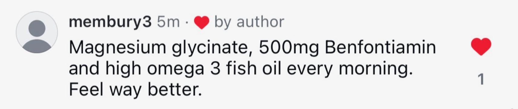 Real customer comment from social media