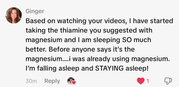 Real customer comment from social media