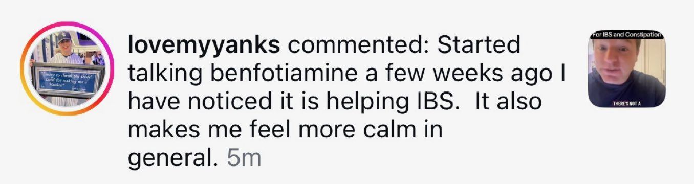 Real customer comment from social media
