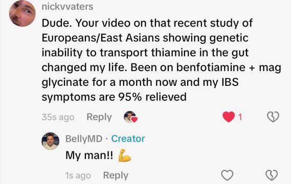 Real customer comment from social media