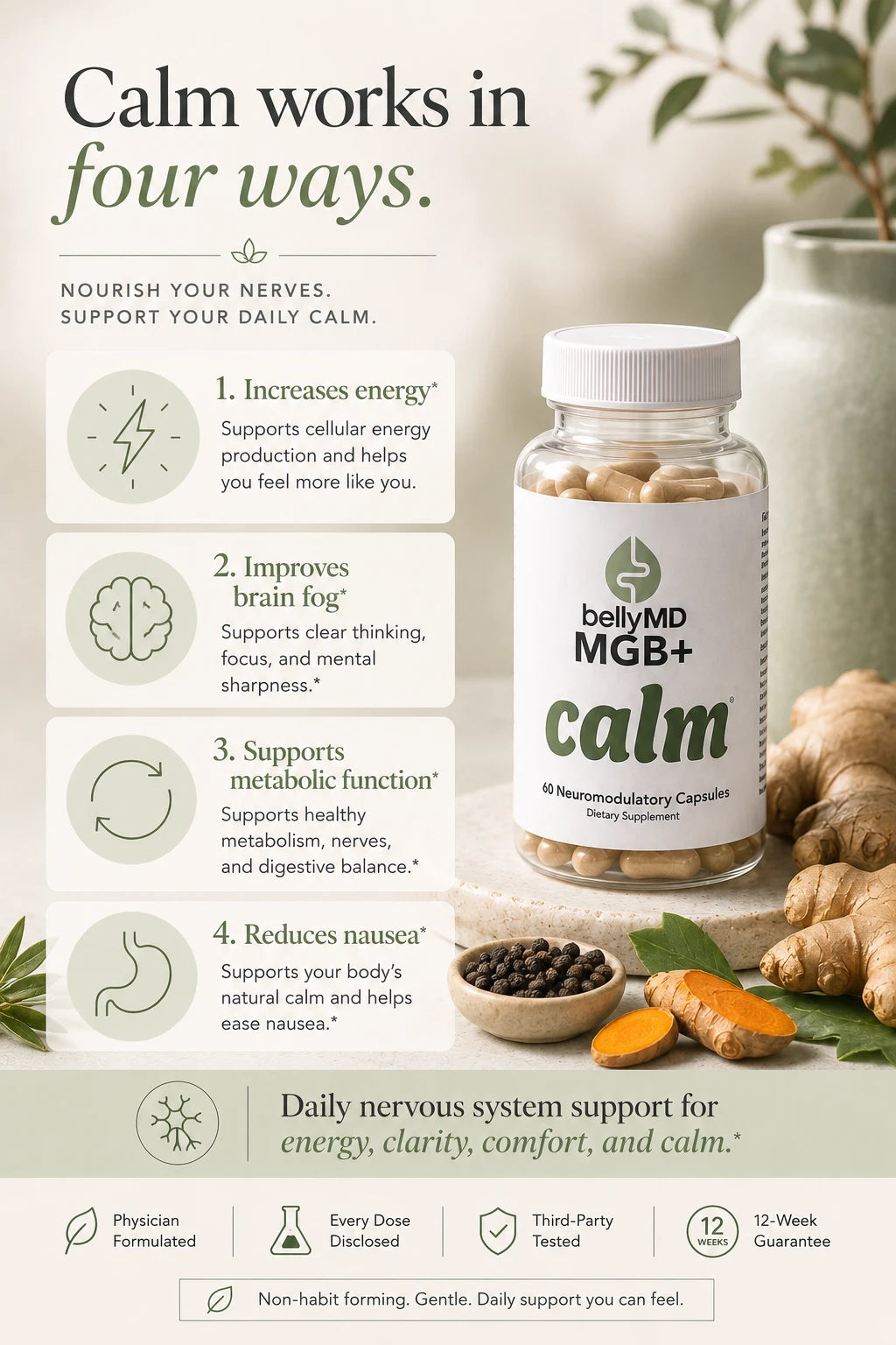 How MGB+ Calm works