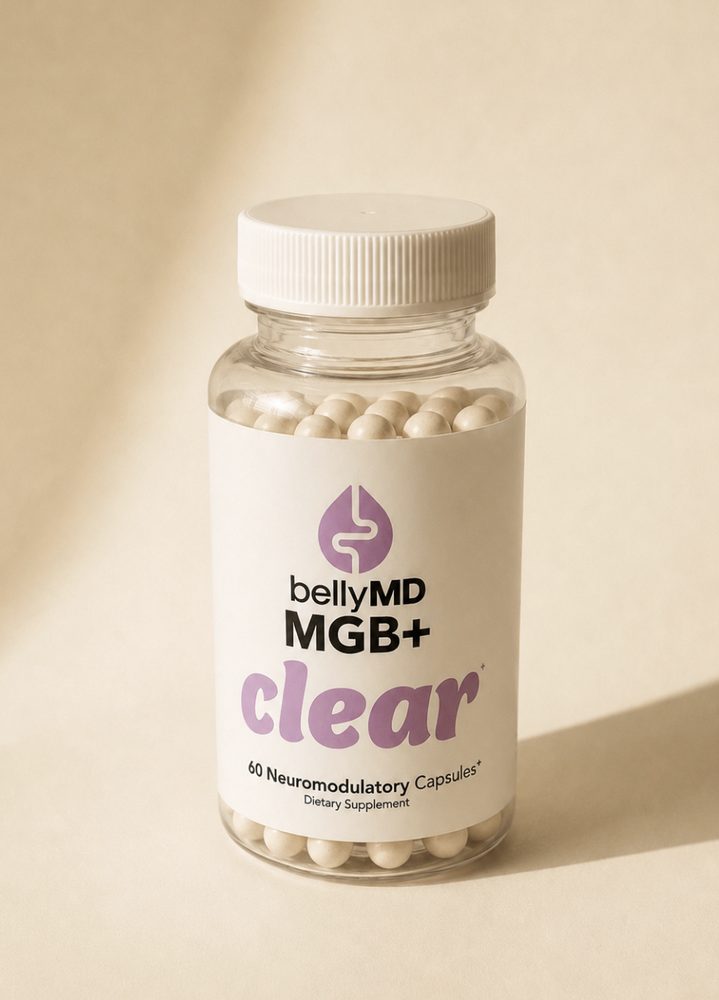MGB+ Clear bottle, 60 capsules